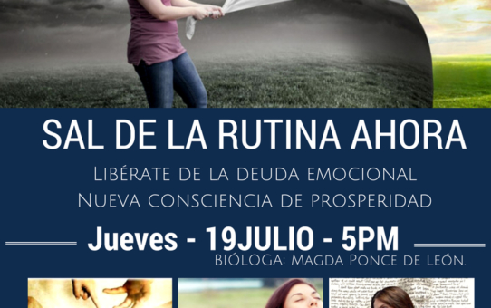 Sal de la rutina